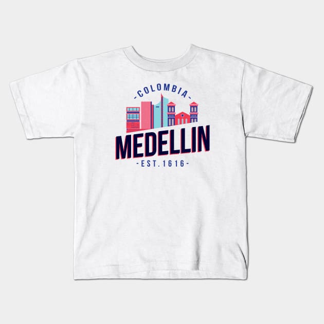 Medellin Kids T-Shirt by LR_Collections